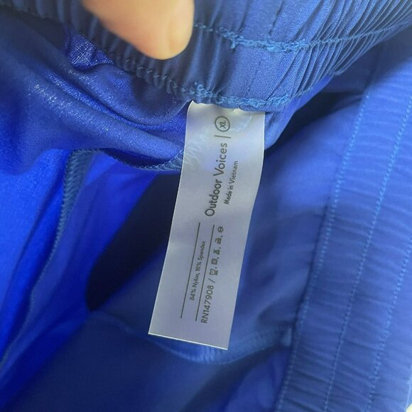 Outdoor Voices OV Blue Doing Things 2.5” Shorts - Picture 6 of 9